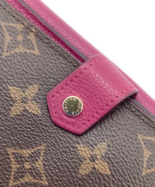 LOUIS VUITTON（ルイ ヴィトン）LOUIS VUITTON (ルイ ヴィトン) コンパクトウォレット/ポルトフォイユ パラス コンパクト パープルの古着・服飾アイテム