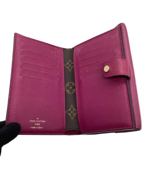 LOUIS VUITTON（ルイ ヴィトン）LOUIS VUITTON (ルイ ヴィトン) コンパクトウォレット/ポルトフォイユ パラス コンパクト パープルの古着・服飾アイテム
