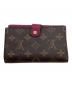 LOUIS VUITTON (ルイ ヴィトン) コンパクトウォレット/ポルトフォイユ パラス コンパクト パープル：50000円