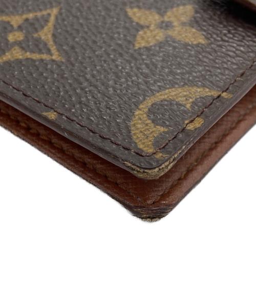 LOUIS VUITTON（ルイ ヴィトン）LOUIS VUITTON (ルイ ヴィトン) カードケース/モノグラム・アジェンダミニ ブラウンの古着・服飾アイテム