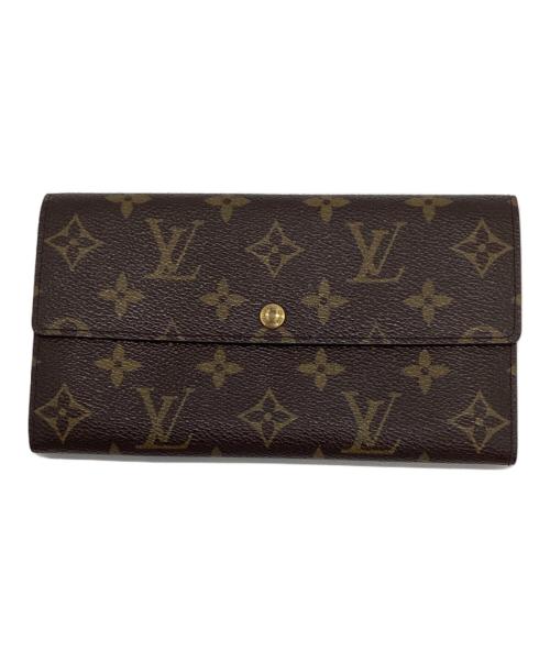 LOUIS VUITTON（ルイ ヴィトン）LOUIS VUITTON (ルイ ヴィトン) 長財布/ポシェット・ポルトモネ クレディの古着・服飾アイテム