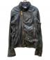 DIESEL（ディーゼル）の古着「ラムレザーライダースジャケット」｜ブラック