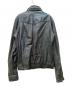 DIESEL (ディーゼル) ラムレザーライダースジャケット ブラック サイズ:S：22000円