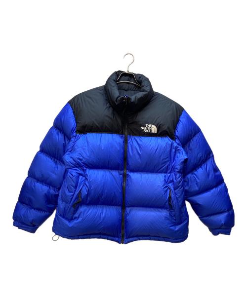 THE NORTH FACE（ザ ノース フェイス）THE NORTH FACE (ザ ノース フェイス) ダウンジャケット/1996 RETRO NUPTSE JACKET ブルー×ブラック サイズ:XXLの古着・服飾アイテム
