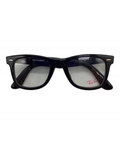 中古・古着通販】RAY-BAN (レイバン) 伊達眼鏡 フレーム：ブラック