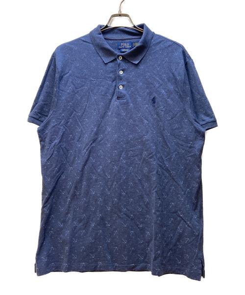 POLO RALPH LAUREN（ポロ・ラルフローレン）POLO RALPH LAUREN (ポロ・ラルフローレン) ポロシャツ ブルー サイズ:XLの古着・服飾アイテム