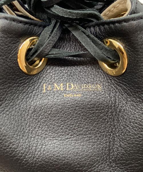 J&M DAVIDSON（ジェイ＆エム デヴィッドソン）J&M DAVIDSON (ジェイ＆エム デヴィッドソン) フリンジハンドバッグ ブラックの古着・服飾アイテム