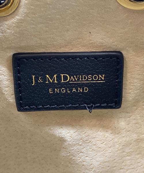 J&M DAVIDSON（ジェイ＆エム デヴィッドソン）J&M DAVIDSON (ジェイ＆エム デヴィッドソン) フリンジハンドバッグ ブラックの古着・服飾アイテム