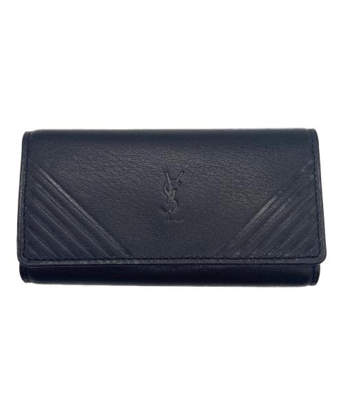 Saint Laurent Paris（サンローランパリ）Saint Laurent Paris (サンローランパリ) キーケース ブラックの古着・服飾アイテム