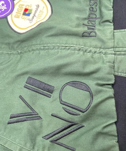 HUF（ハフ）HUF (ハフ) スタジャン グリーン サイズ:XLの古着・服飾アイテム