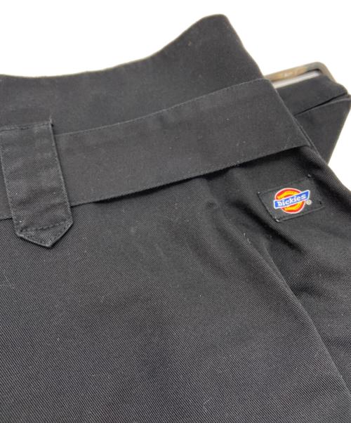 Dickies（ディッキーズ）Dickies (ディッキーズ) スカート/フリルロングベルテッドラップスカート ブラック サイズ:Mの古着・服飾アイテム