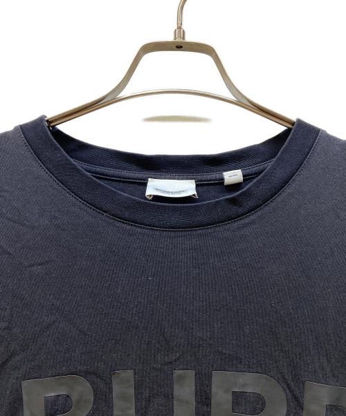 BURBERRY（バーバリー）BURBERRY (バーバリー) 半袖カットソー/ホースフェリープリント クルーネックTシャツ ブラック サイズ:Mの古着・服飾アイテム