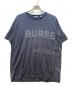 BURBERRY（バーバリー）の古着「半袖カットソー/ホースフェリープリント クルーネックTシャツ」｜ブラック
