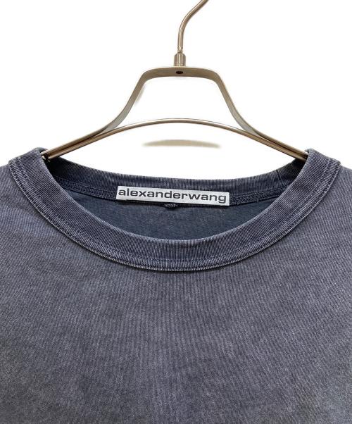 ALEXANDER WANG（アレキサンダー・ワン）ALEXANDER WANG (アレキサンダー・ワン) 半袖カットソー ブラック サイズ:Sの古着・服飾アイテム