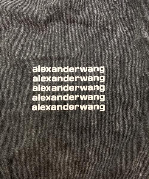 ALEXANDER WANG（アレキサンダー・ワン）ALEXANDER WANG (アレキサンダー・ワン) 半袖カットソー ブラック サイズ:Sの古着・服飾アイテム