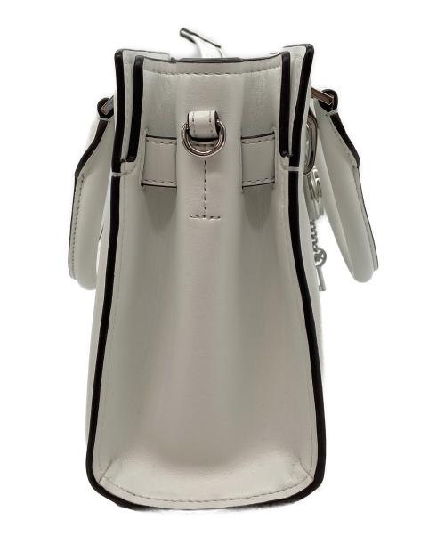MICHAEL KORS（マイケルコース）MICHAEL KORS (マイケルコース) ハンドバッグ ホワイトの古着・服飾アイテム