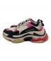BALENCIAGA (バレンシアガ) 厚底スニーカー/triple s ピンク×ブラック サイズ:37：18000円