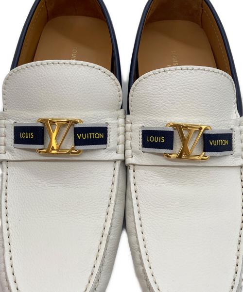 LOUIS VUITTON（ルイ ヴィトン）LOUIS VUITTON (ルイ ヴィトン) ローファー ホワイト サイズ:6 1/2の古着・服飾アイテム