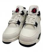 NIKEナイキ）の古着「ハイカットスニーカー/AIR JORDAN4 Retro OG "Flight Club Men's」｜ホワイト×ブラック