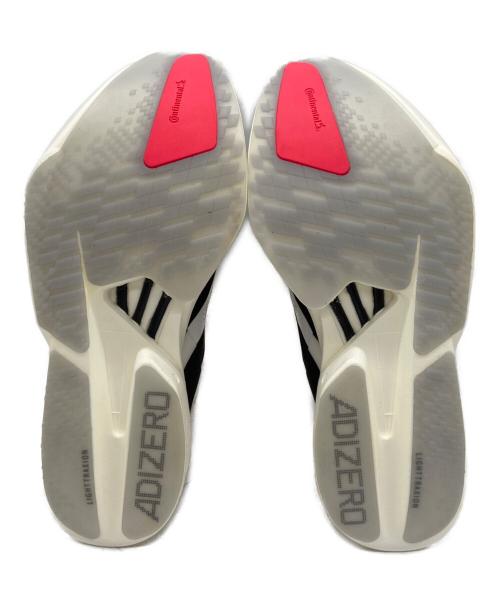 adidas（アディダス）adidas (アディダス) ローカットスニーカー/Adizero Adios Pro 4 ホワイト×ブラック×ピンク×グリーン サイズ:27cmの古着・服飾アイテム