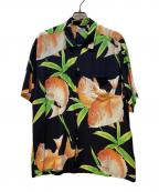 Sun Surf SPECIAL EDITIONサンサーフ・スペシャルエディション）の古着「半袖シャツ」｜ブラック