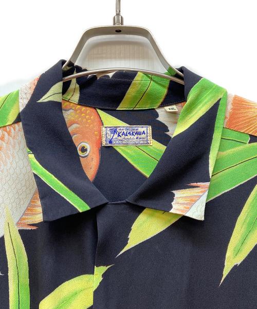 Sun Surf SPECIAL EDITION（サンサーフ・スペシャルエディション）SUN SURF SPECIAL EDITION (サンサーフ・スペシャルエディション) 半袖シャツ ブラック サイズ:XXLの古着・服飾アイテム
