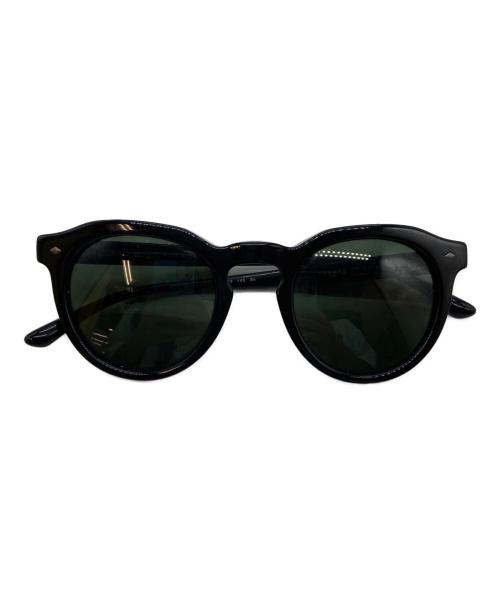 GIORGIO ARMANI（ジョルジオアルマーニ）GIORGIO ARMANI (ジョルジオアルマーニ) サングラス ブラック×グリーンの古着・服飾アイテム