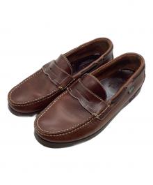 PARABOOT×BEAMS（パラブーツ×ビームス）の古着「デッキシューズ」｜ブラウン