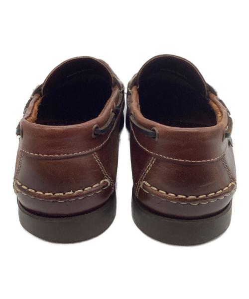 PARABOOT（パラブーツ）PARABOOT (パラブーツ) BEAMS (ビームス) デッキシューズ ブラウン サイズ:表記無の古着・服飾アイテム
