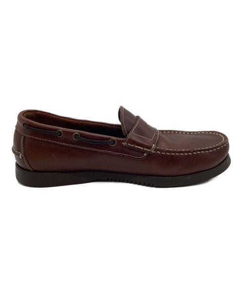 PARABOOT（パラブーツ）PARABOOT (パラブーツ) BEAMS (ビームス) デッキシューズ ブラウン サイズ:表記無の古着・服飾アイテム