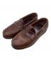 PARABOOT（パラブーツ）の古着「デッキシューズ」｜ブラウン