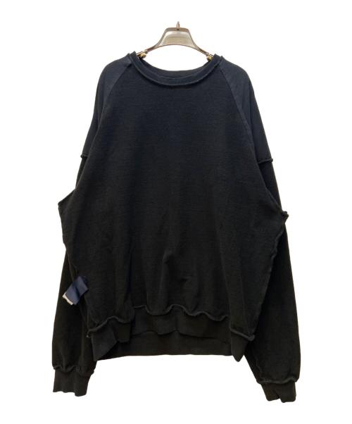 JUUN.J（ジュン・ジー）JUUN.J (ジュン・ジー) クルーネックスウェット ブラック サイズ:Sの古着・服飾アイテム