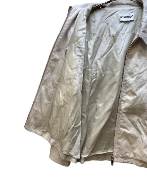 ATTACHMENT（アタッチメント）ATTACHMENT (アタッチメント) ジップジャケット アイボリー サイズ:Sの古着・服飾アイテム