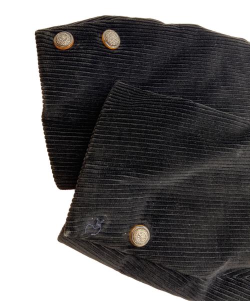 KENZO JEANS（ケンゾージーンズ）KENZO JEANS (ケンゾージーンズ) コーデュロイジャケット ブラック サイズ:Mの古着・服飾アイテム