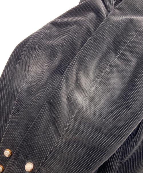 KENZO JEANS（ケンゾージーンズ）KENZO JEANS (ケンゾージーンズ) コーデュロイジャケット ブラック サイズ:Mの古着・服飾アイテム