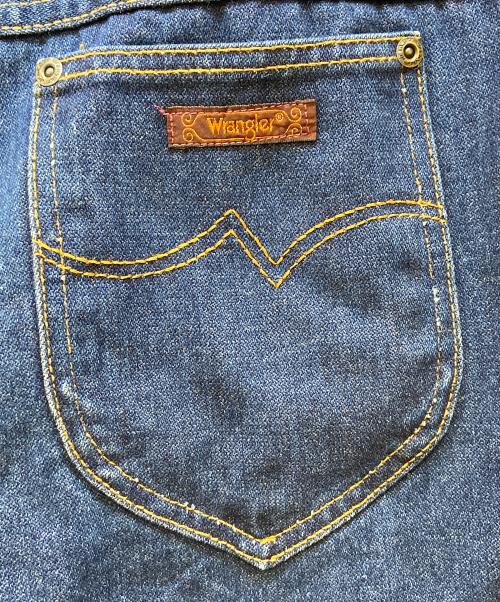 Wrangler（ラングラー）Wrangler (ラングラー) デニムパンツ インディゴ サイズ:20の古着・服飾アイテム