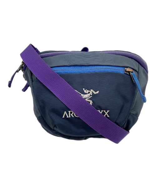 ARC'TERYX（アークテリクス）ARC'TERYX (アークテリクス) ウエストポーチ ネイビー×パープルの古着・服飾アイテム