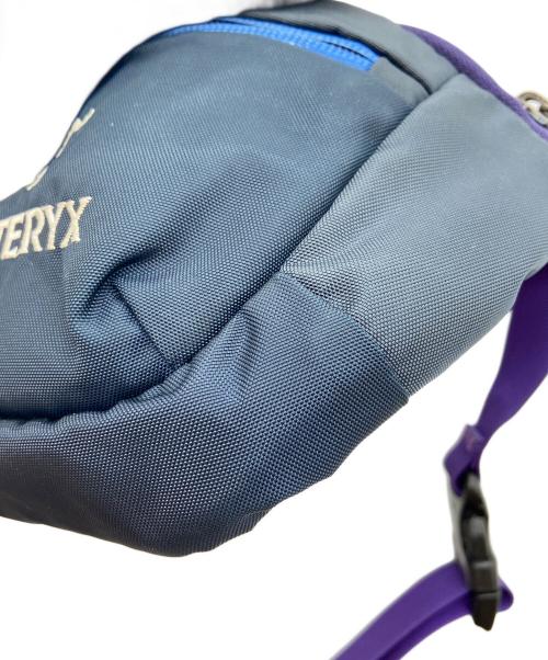 ARC'TERYX（アークテリクス）ARC'TERYX (アークテリクス) ウエストポーチ ネイビー×パープルの古着・服飾アイテム