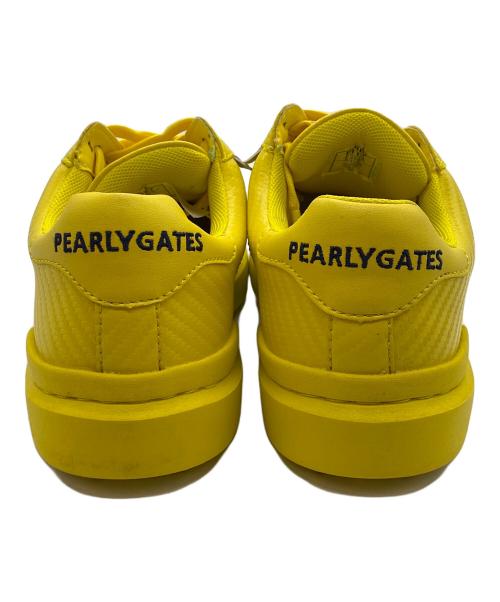PEARLY GATES（パーリーゲイツ）PEARLY GATES (パーリーゲイツ) ローカットスニーカー イエロー サイズ:24.0cmの古着・服飾アイテム