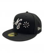 New Eraニューエラ）の古着「スタッズキャ59FIFTY Studs クラシックロゴ ブラック」｜ブラック