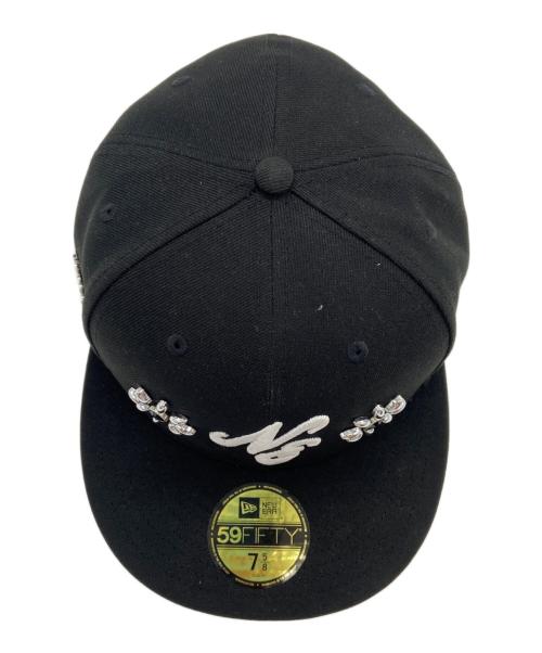 New Era（ニューエラ）New Era (ニューエラ) スタッズキャ59FIFTY Studs クラシックロゴ ブラック ブラックの古着・服飾アイテム