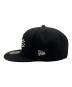 New Era (ニューエラ) スタッズキャ59FIFTY Studs クラシックロゴ ブラック ブラック：5000円