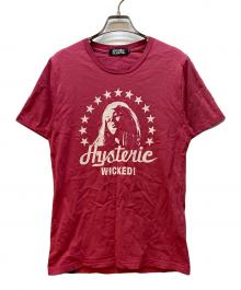 Hysteric Glamour（ヒステリックグラマー）の古着「半袖カットソー」｜ピンク