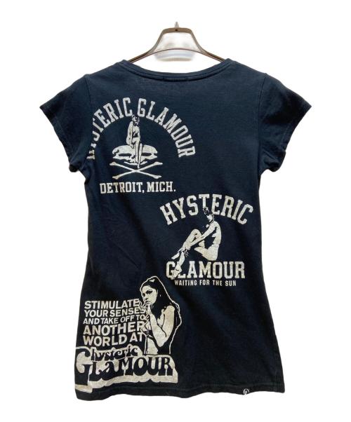 Hysteric Glamour（ヒステリックグラマー）Hysteric Glamour (ヒステリックグラマー) 半袖カットソー ブラック サイズ:Freeの古着・服飾アイテム