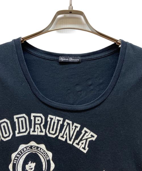 Hysteric Glamour（ヒステリックグラマー）Hysteric Glamour (ヒステリックグラマー) 半袖カットソー ブラック サイズ:Freeの古着・服飾アイテム