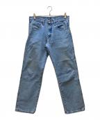 Wranglerラングラー）の古着「ワイドデニムパンツ」｜ブルー