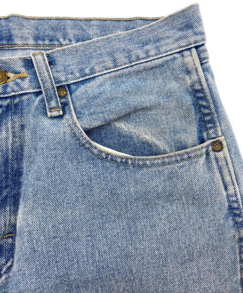 Wrangler（ラングラー）Wrangler (ラングラー) ワイドデニムパンツ ブルー サイズ:W32×L30の古着・服飾アイテム