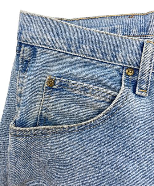 Wrangler（ラングラー）Wrangler (ラングラー) ワイドデニムパンツ ブルー サイズ:W32×L30の古着・服飾アイテム