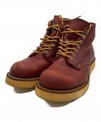 RED WINGレッドウィング）の古着「ワークブーツ」｜レッド