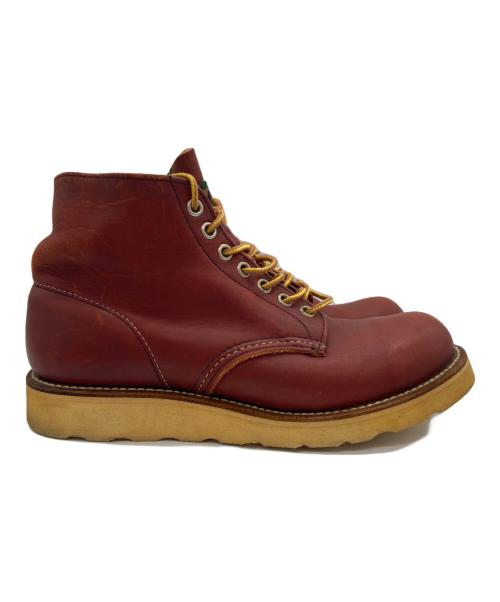 RED WING（レッドウィング）RED WING (レッドウィング) ワークブーツ レッド サイズ:5　1/2Dの古着・服飾アイテム